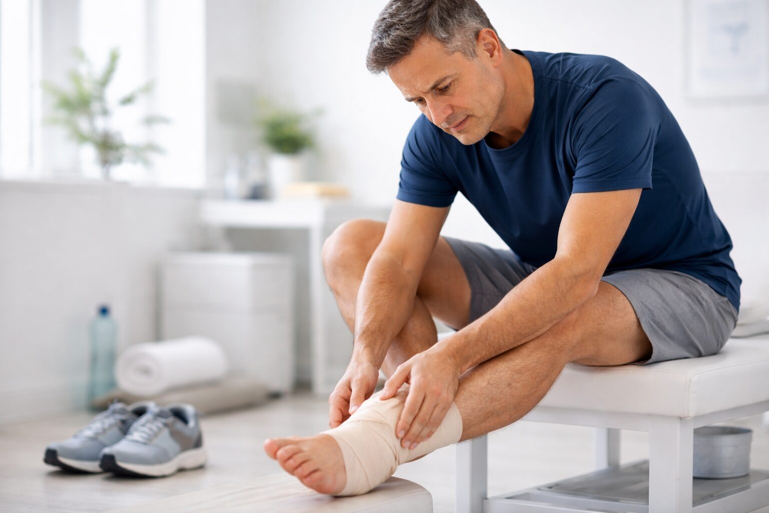 Foot and ankle sports injury evaluation