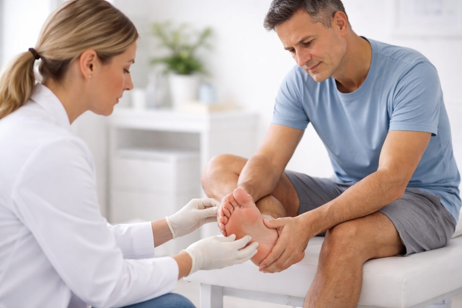 Foot wound and infection treatment evaluation